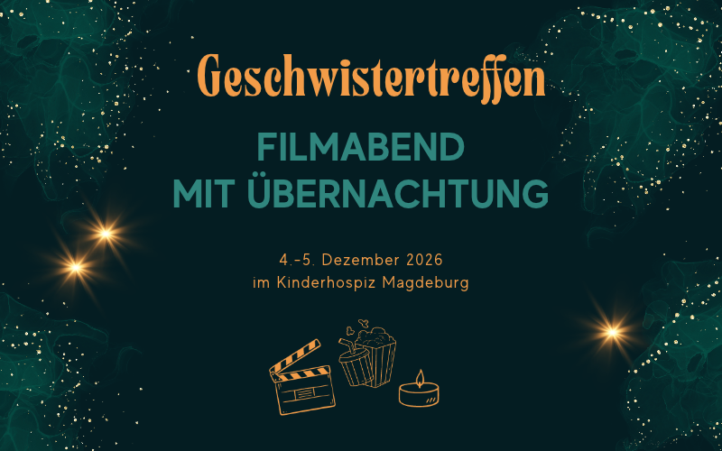 Geschwistertreffen: Filmabend mit Übernachtung Einladung Geschwistertreffen